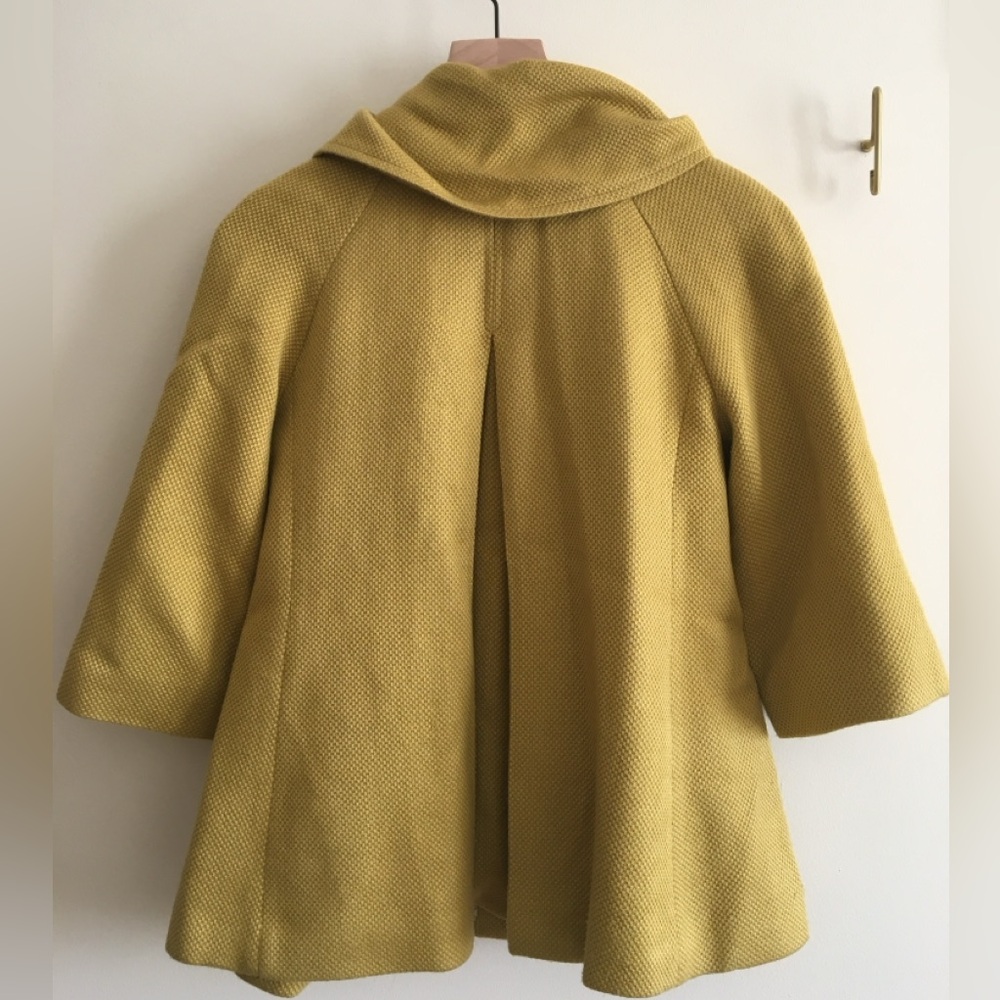 Anthropologie brand Tabitha Ascot Swing Coat - Picture 3 of 5